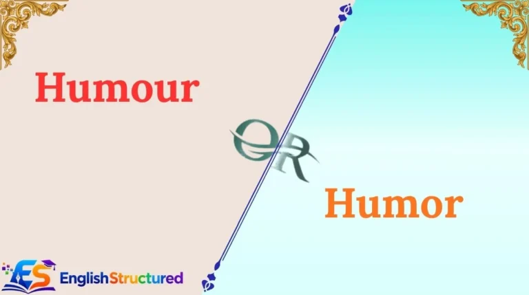Humour or Humor