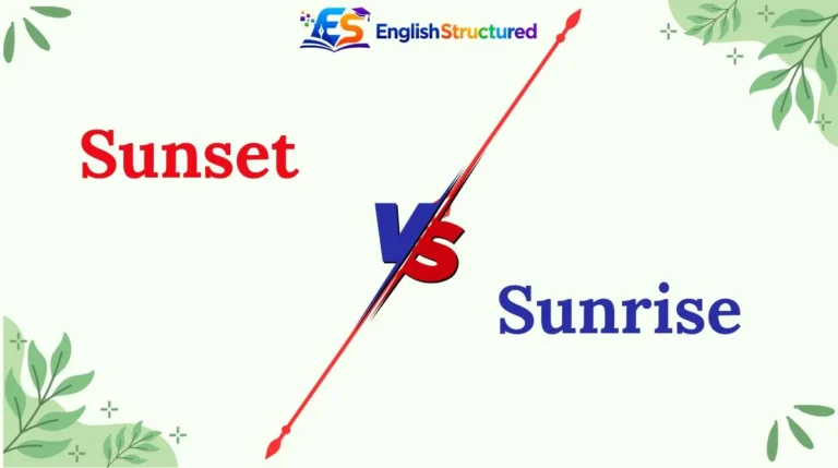 Sunset vs Sunrise