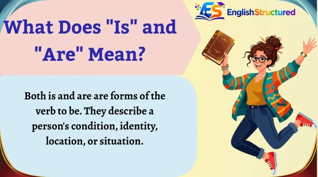 What Does "Is" and "Are" Mean?