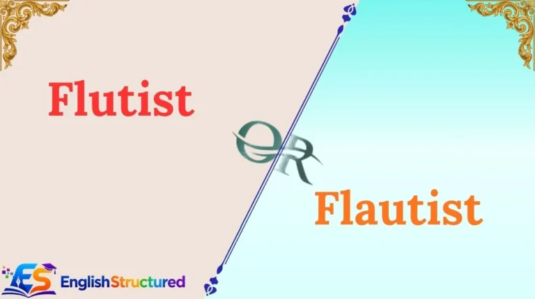 Flutist or Flautist