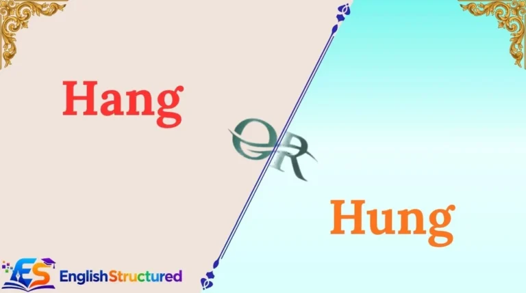 Hang or Hung