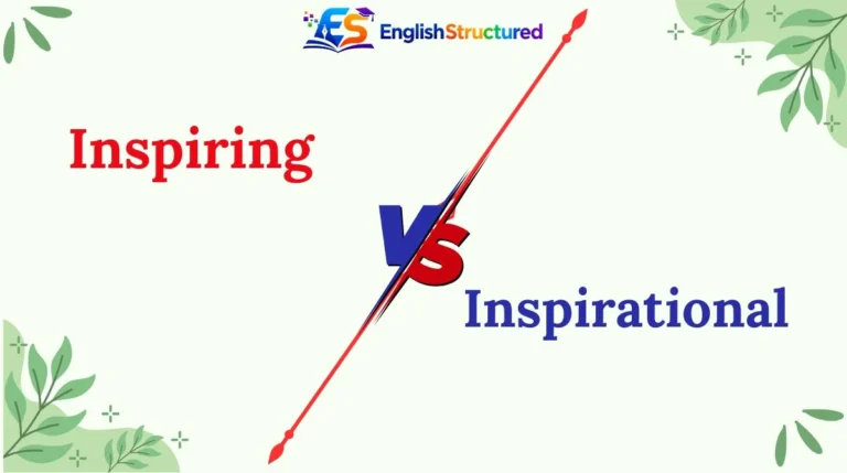Inspiring vs Inspirational