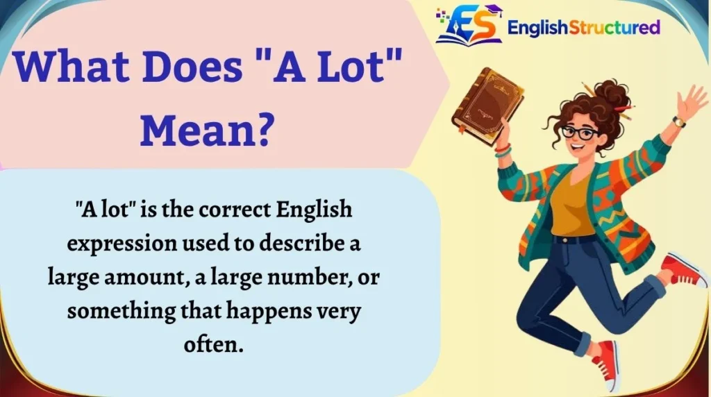 What Does "A Lot" Mean?