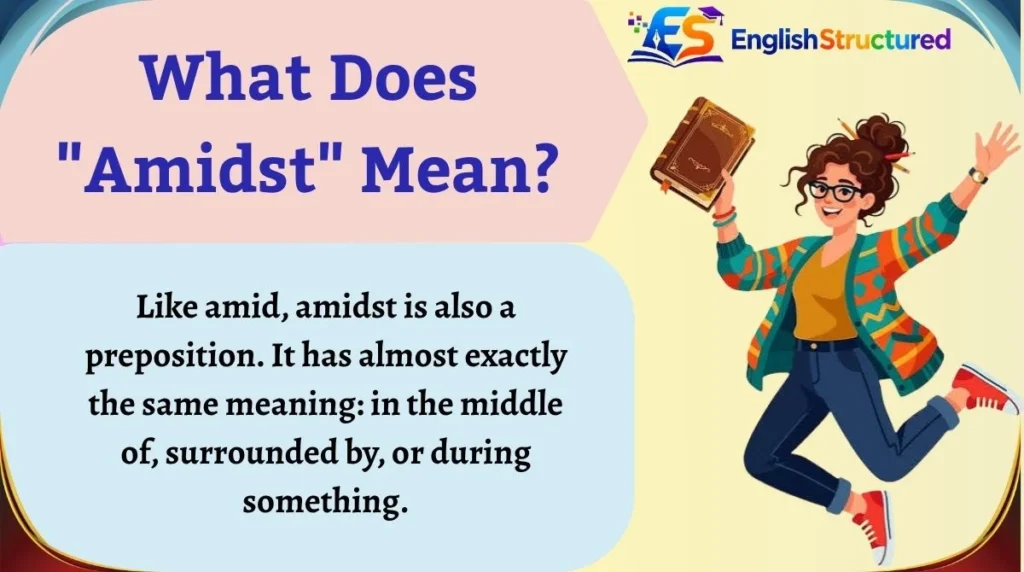 What Does "Amidst" Mean?