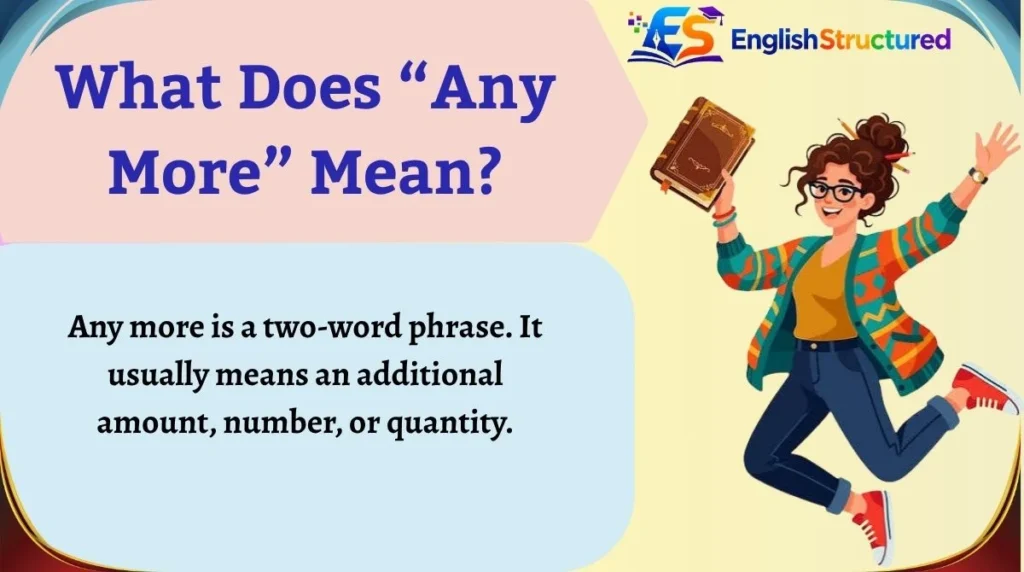what-does-any-more-mean
