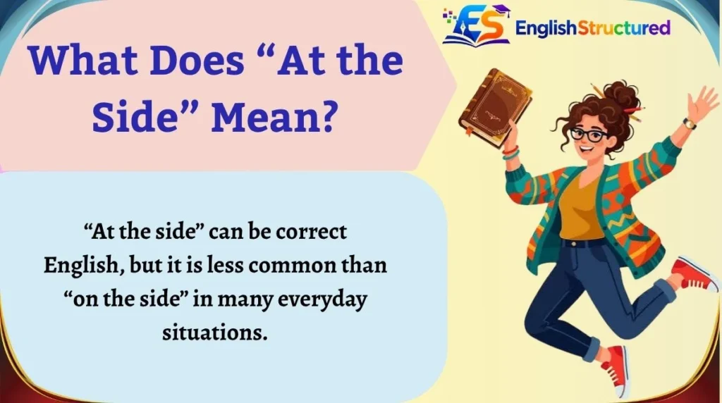 What Does “At the Side” Mean?