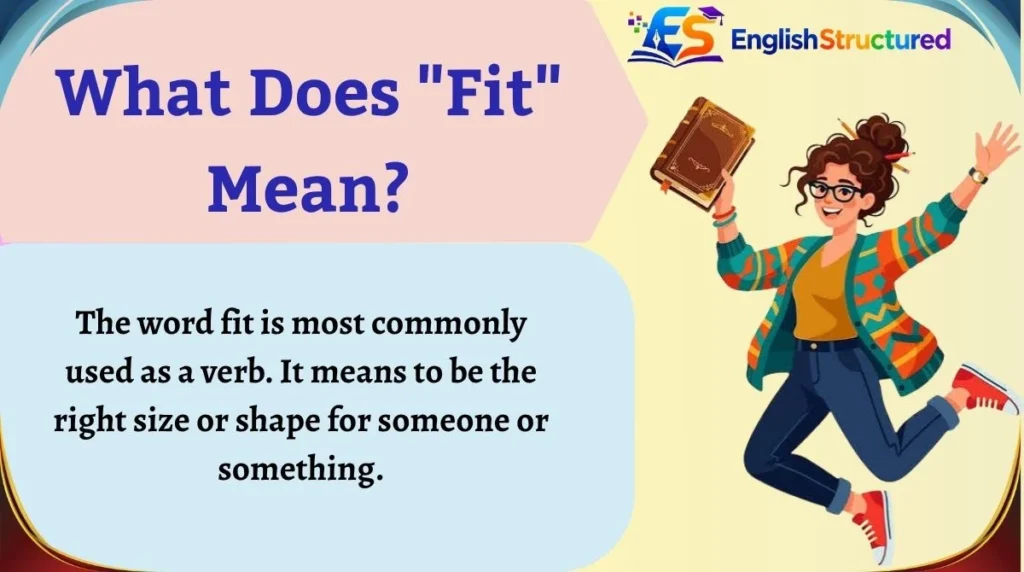 What Does "Fit" Mean?