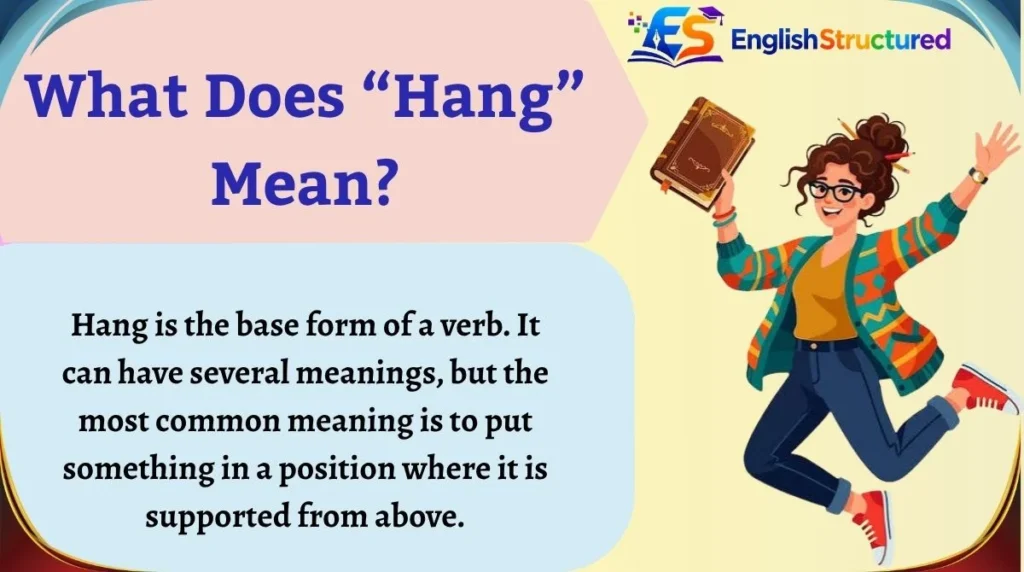 What Does “Hang” Mean?