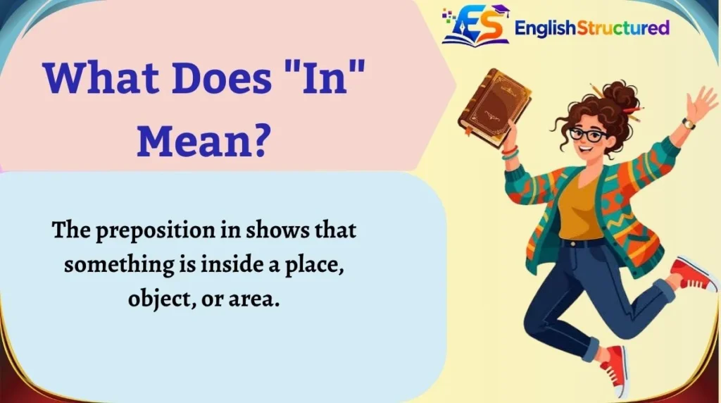 What Does "In" Mean?