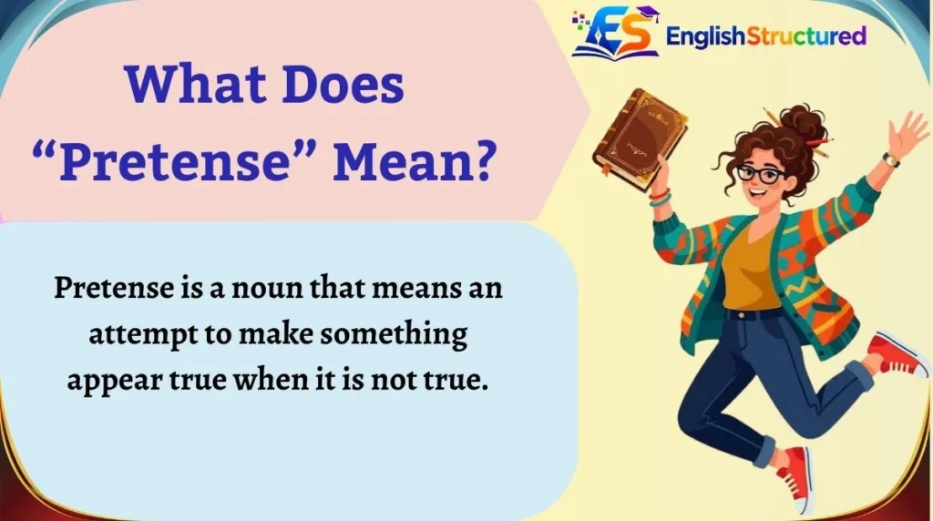 What Does “Pretense” Mean?