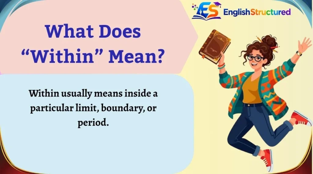 What Does “Within” Mean?
