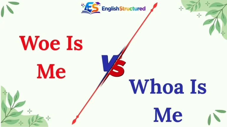 Woe Is Me vs Whoa Is Me